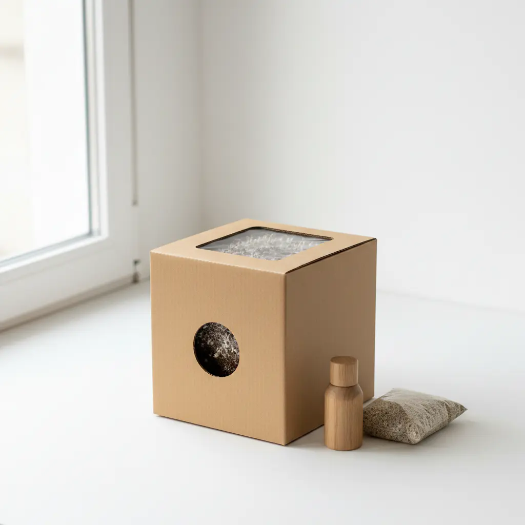 Kit Básico de Cultivo de cartón ecológico